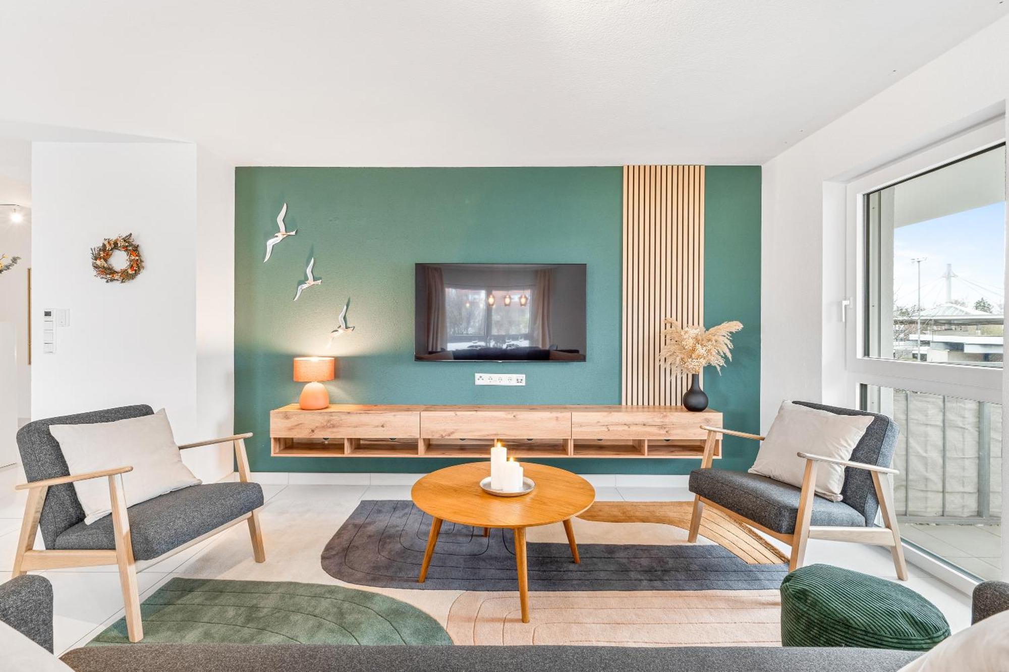 Design-Apartment - Kueche - Parken - Zentral Leinfelden-Echterdingen Εξωτερικό φωτογραφία