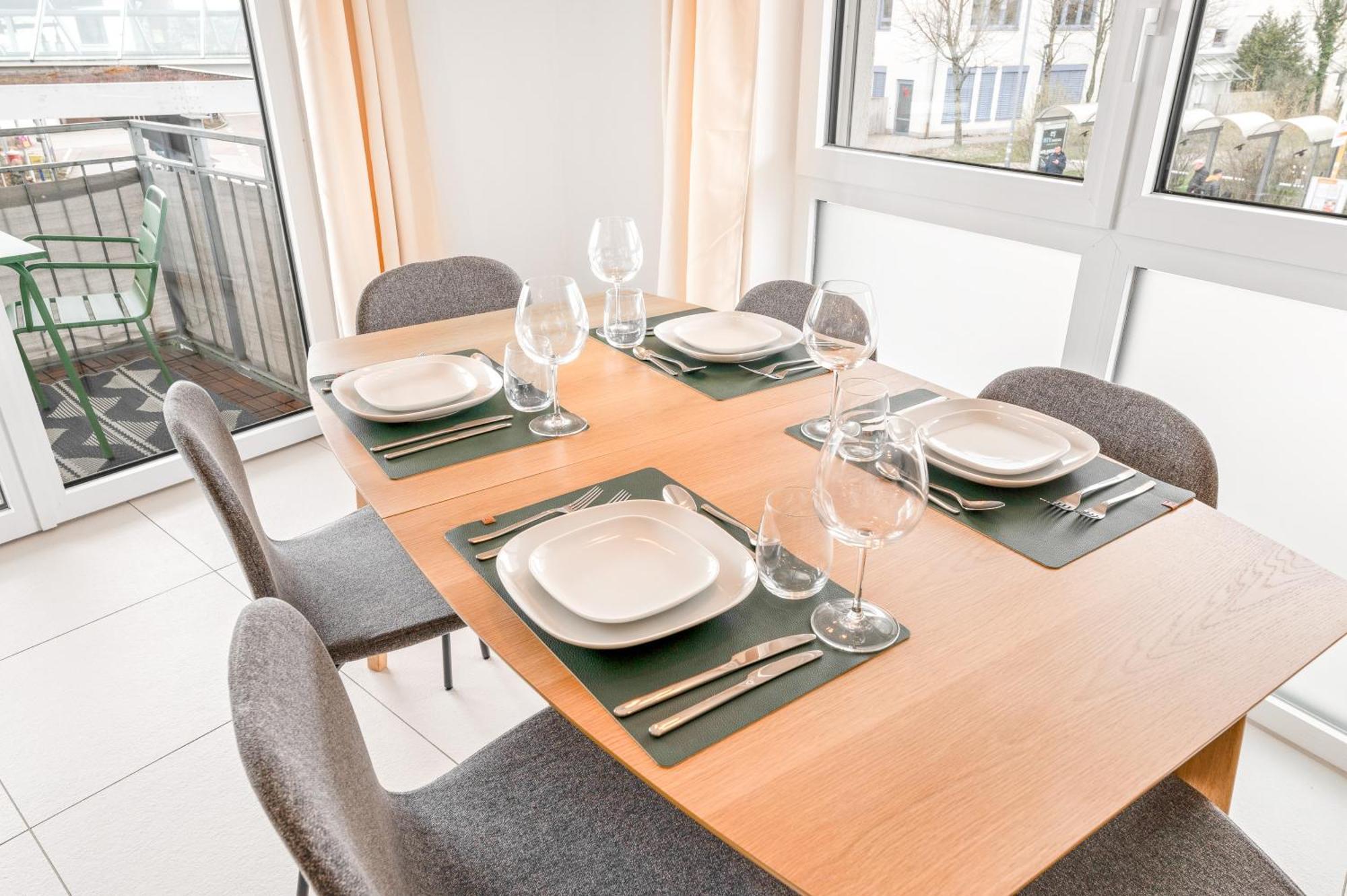 Design-Apartment - Kueche - Parken - Zentral Leinfelden-Echterdingen Εξωτερικό φωτογραφία